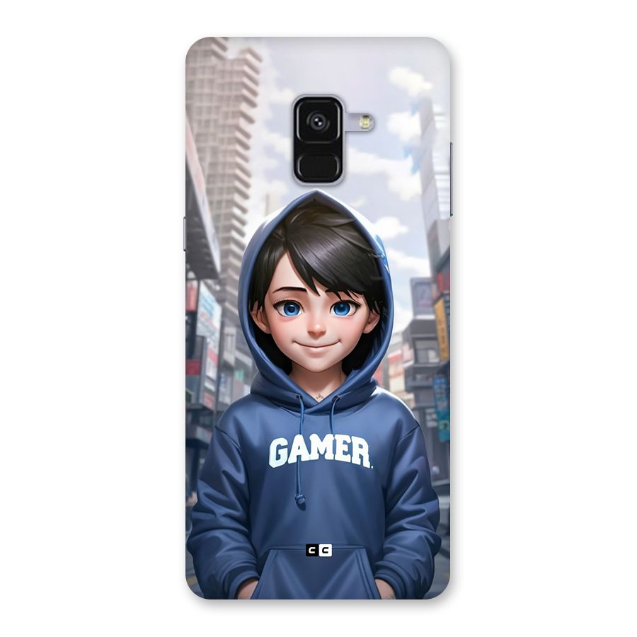 Cute Gamer Back Case for Galaxy A8 Plus