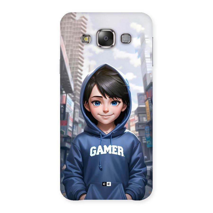 Cute Gamer Back Case for Galaxy E7