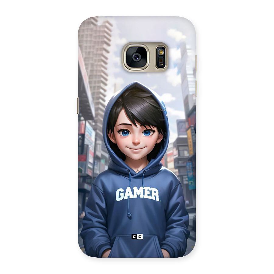 Cute Gamer Back Case for Galaxy S7