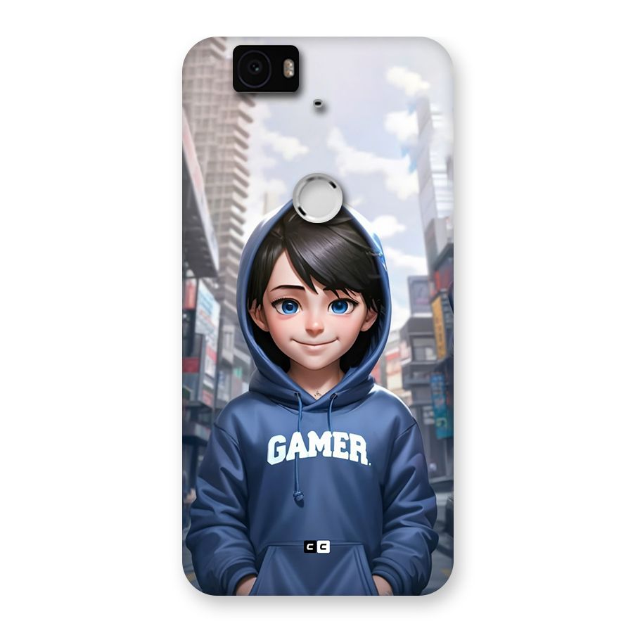 Cute Gamer Back Case for Google Nexus 6P
