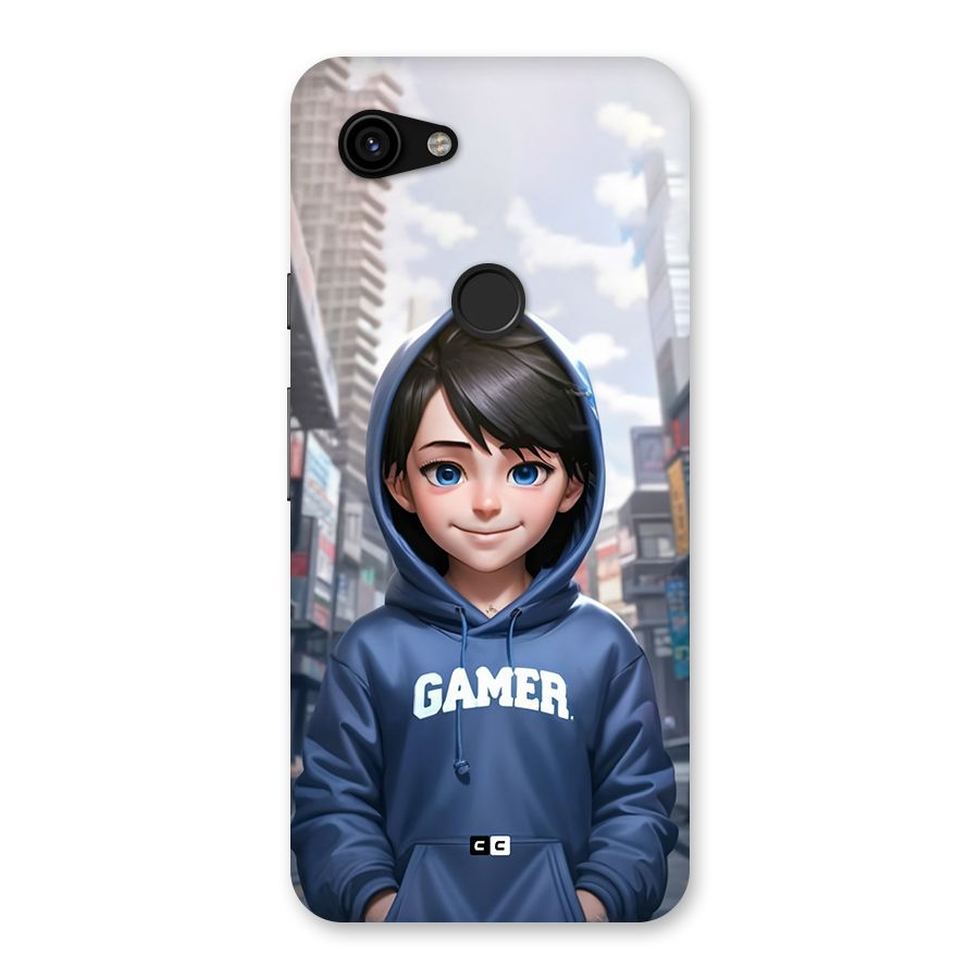 Cute Gamer Back Case for Google Pixel 3a