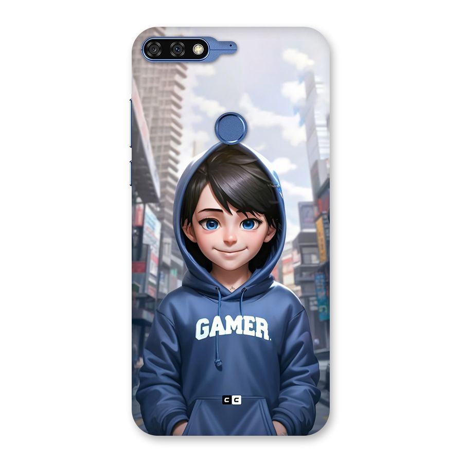 Cute Gamer Back Case for Honor 7C