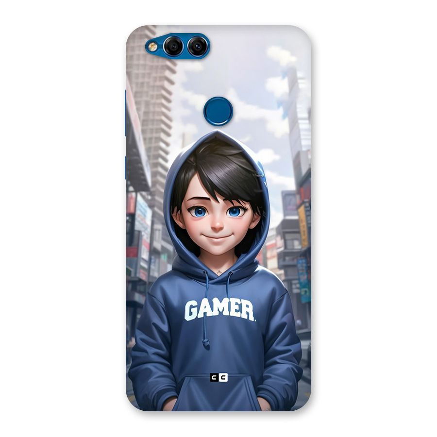 Cute Gamer Back Case for Honor 7X