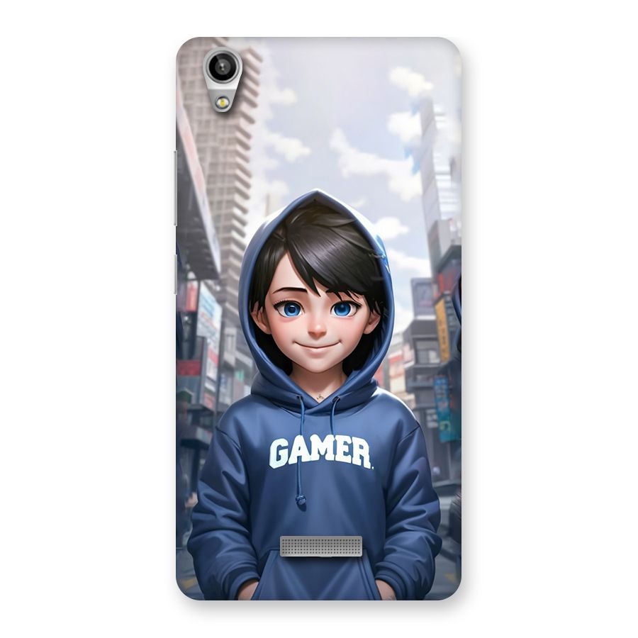 Cute Gamer Back Case for Lava Pixel V1