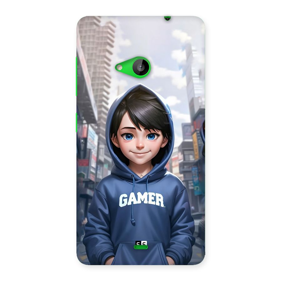 Cute Gamer Back Case for Lumia 535