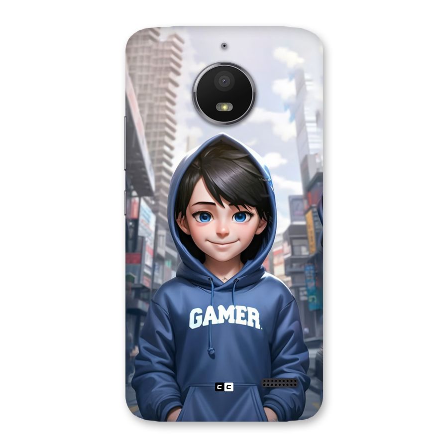 Cute Gamer Back Case for Moto E4