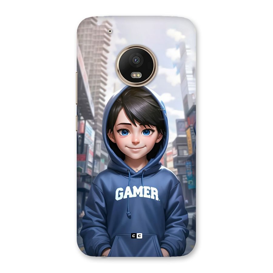 Cute Gamer Back Case for Moto G5 Plus