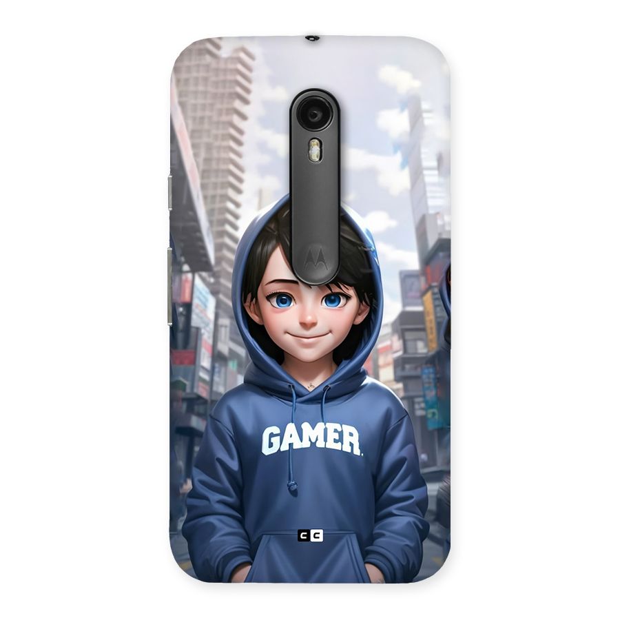 Cute Gamer Back Case for Moto G Turbo