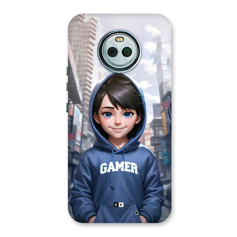 Cute Gamer Back Case for Moto X4