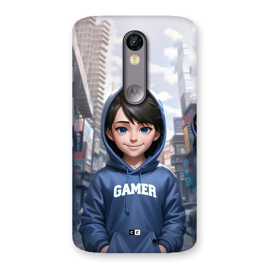 Cute Gamer Back Case for Moto X Force