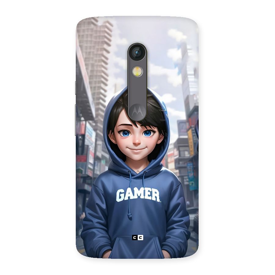 Cute Gamer Back Case for Moto X Play