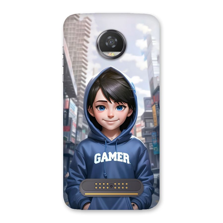 Cute Gamer Back Case for Moto Z2 Play