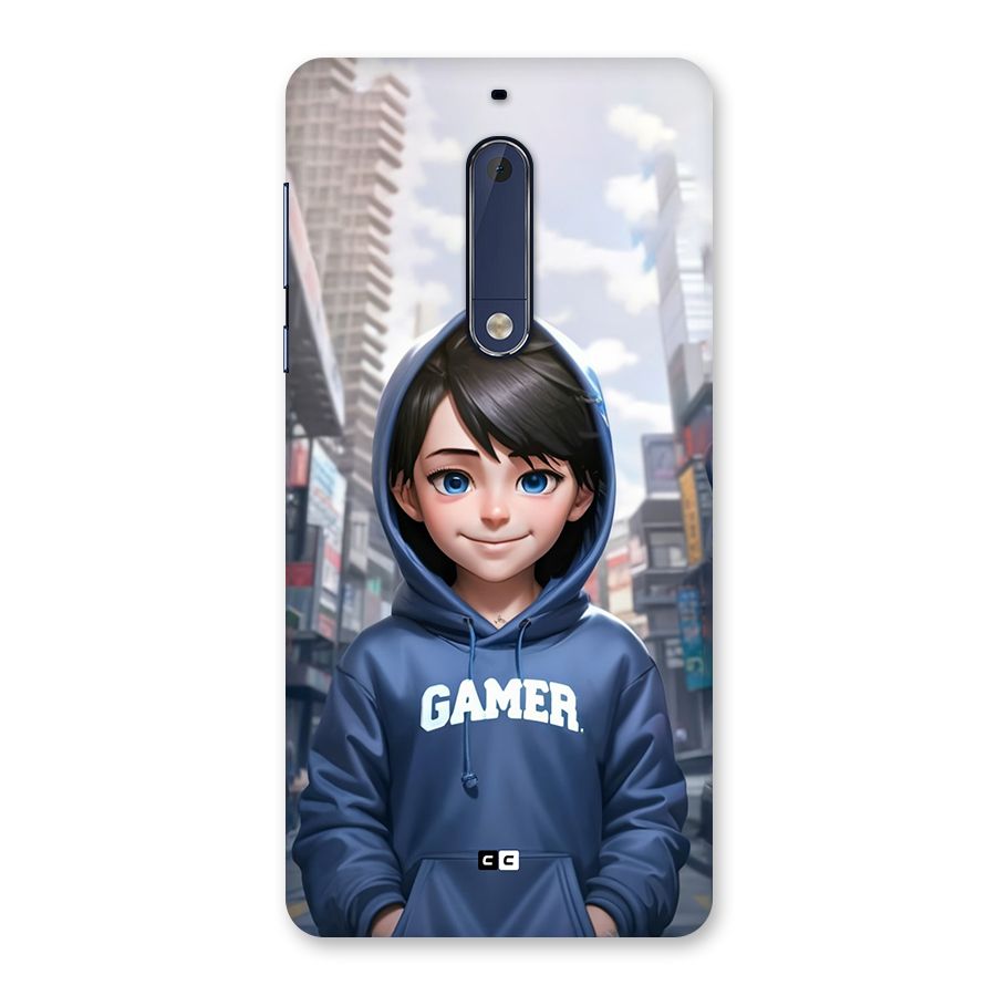 Cute Gamer Back Case for Nokia 5