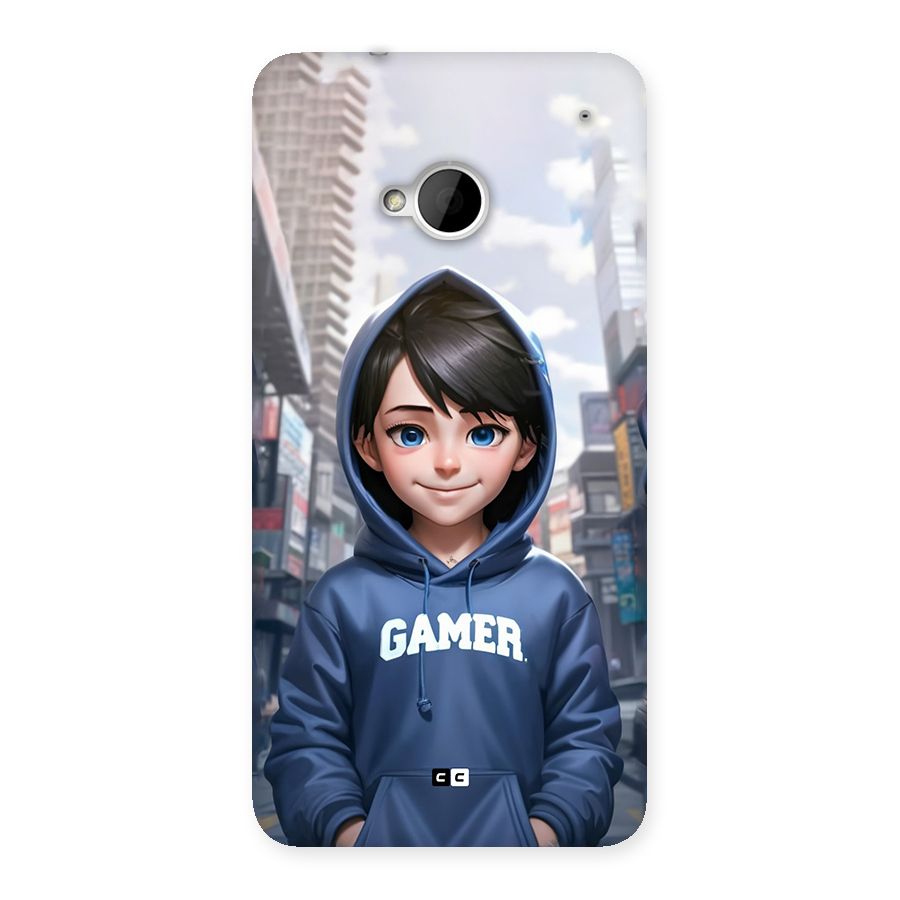 Cute Gamer Back Case for One M7 (Single Sim)