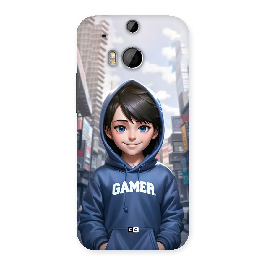 Cute Gamer Back Case for One M8