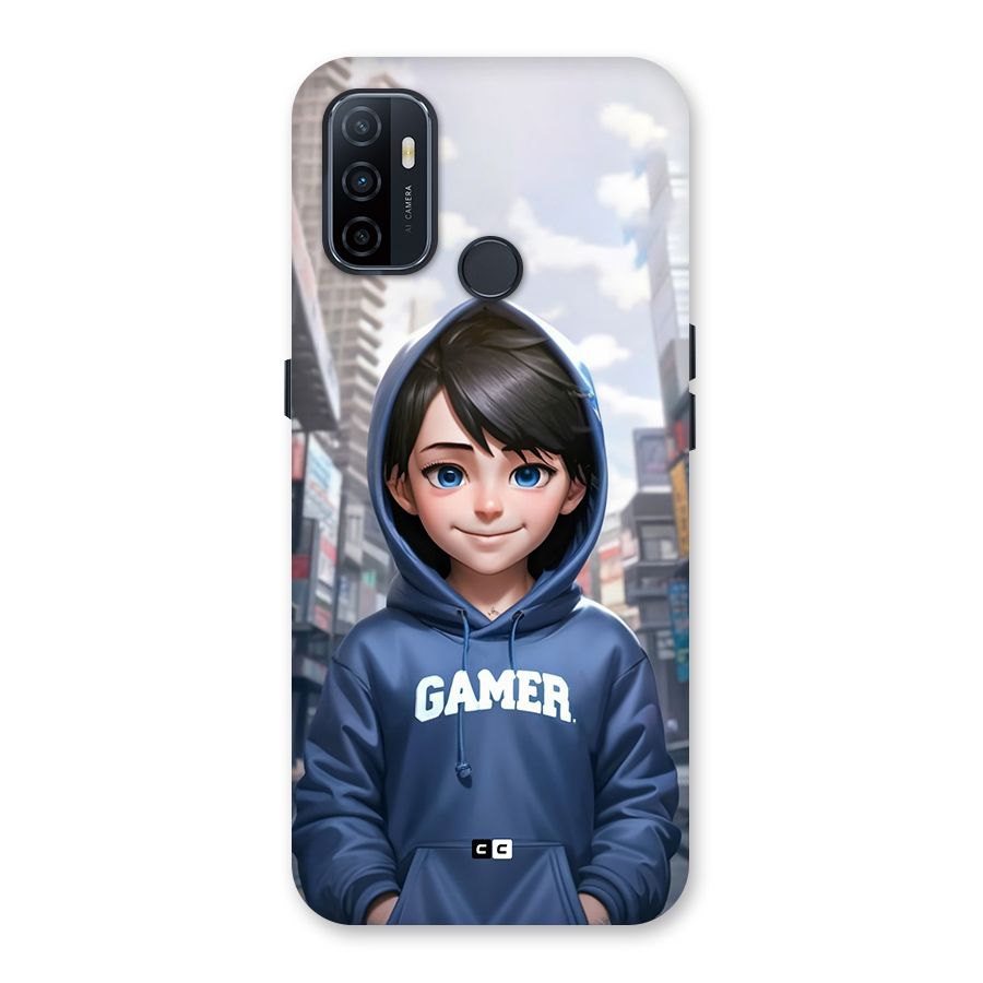 Cute Gamer Back Case for Oppo A32