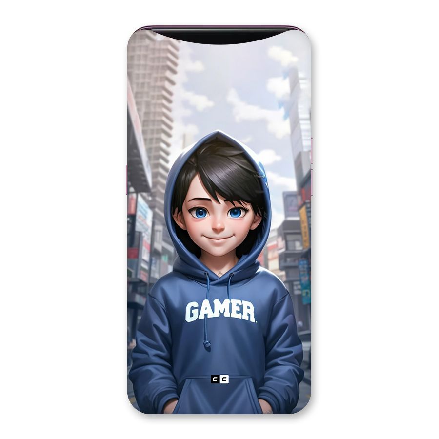 Cute Gamer Back Case for Oppo Find X