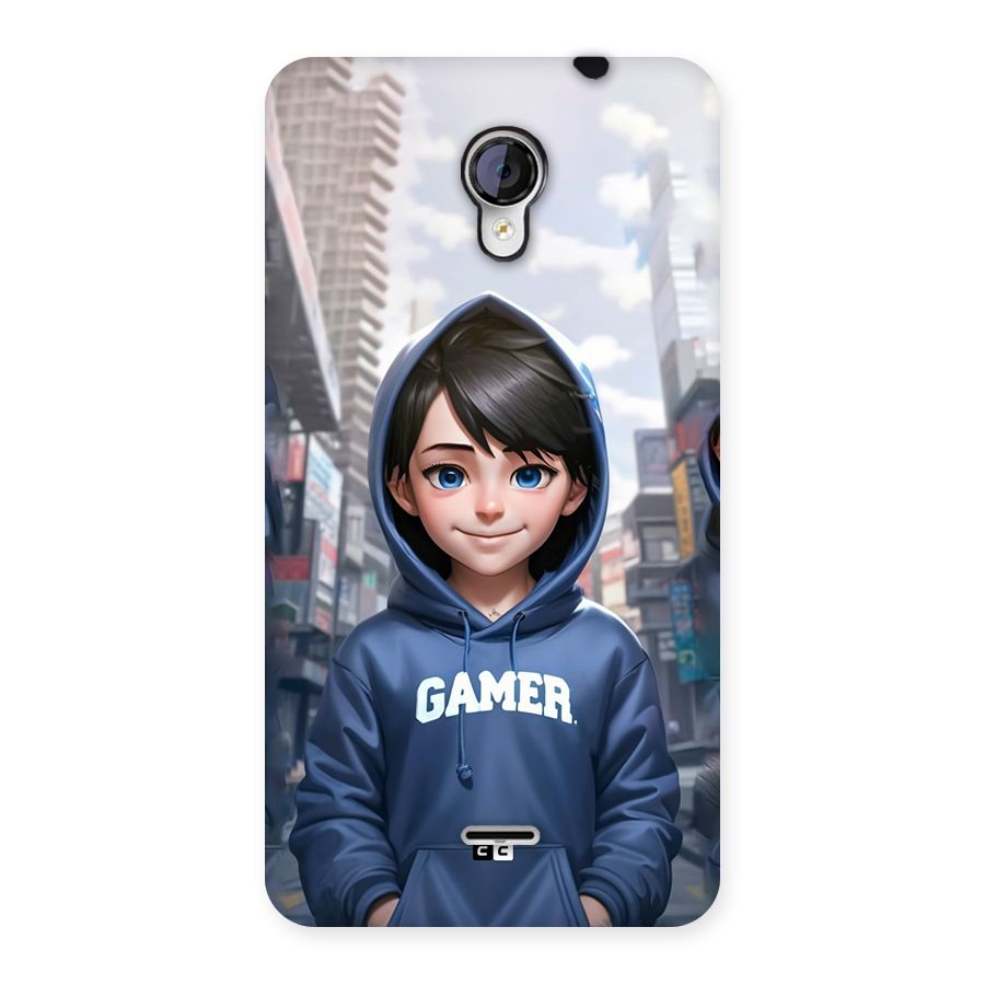 Cute Gamer Back Case for Unite 2 A106