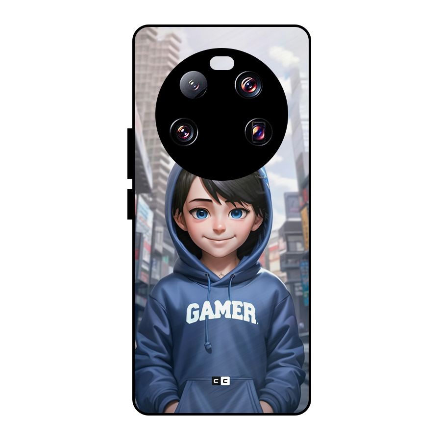Cute Gamer Metal Back Case for Xiaomi 13 Ultra