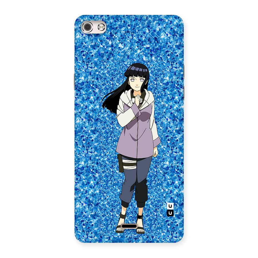 Cute Hinata hyuga Back Case for Canvas Silver 5