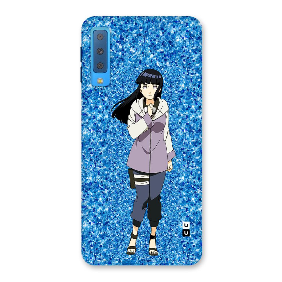 Cute Hinata hyuga Back Case for Galaxy A7 (2018)