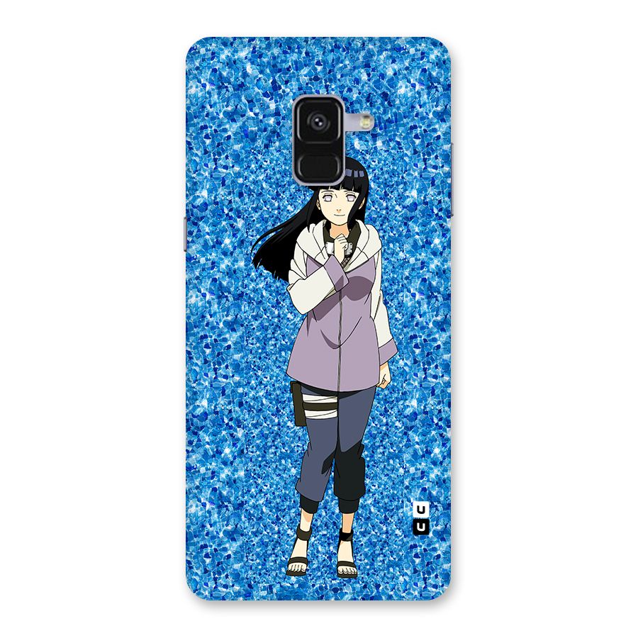 Cute Hinata hyuga Back Case for Galaxy A8 Plus