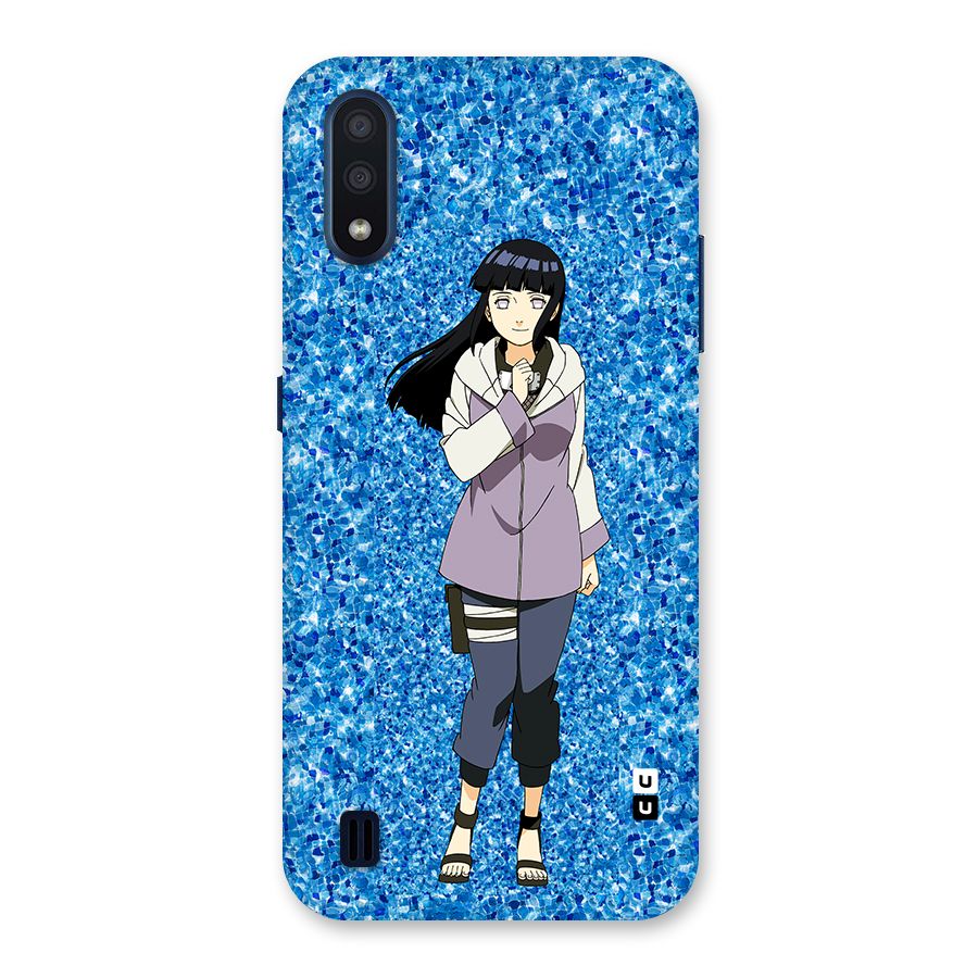 Cute Hinata hyuga Back Case for Galaxy M01