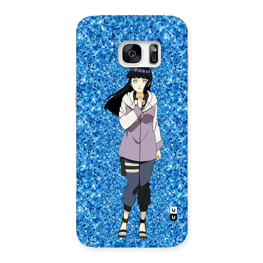 Cute Hinata hyuga Back Case for Galaxy S7 Edge
