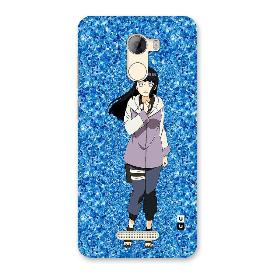 Cute Hinata hyuga Back Case for Gionee A1 LIte