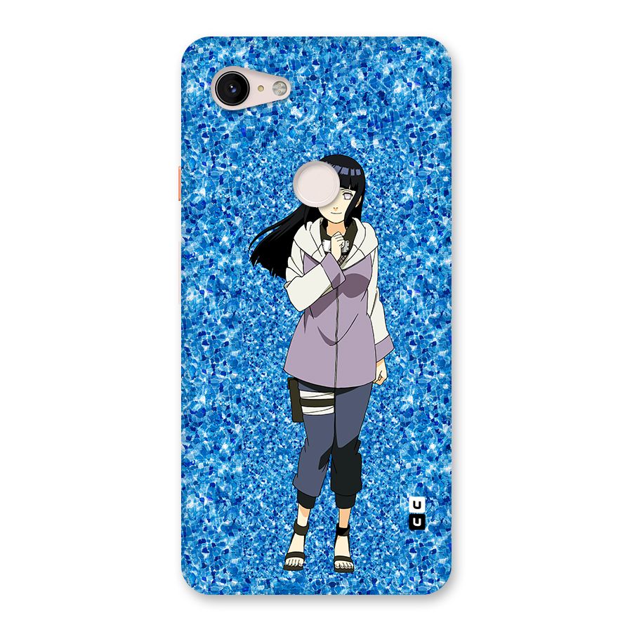 Cute Hinata hyuga Back Case for Google Pixel 3 XL