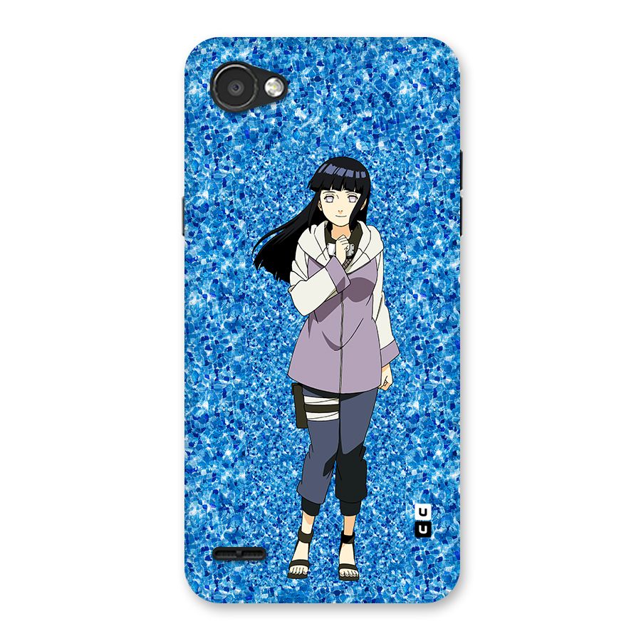 Cute Hinata hyuga Back Case for LG Q6