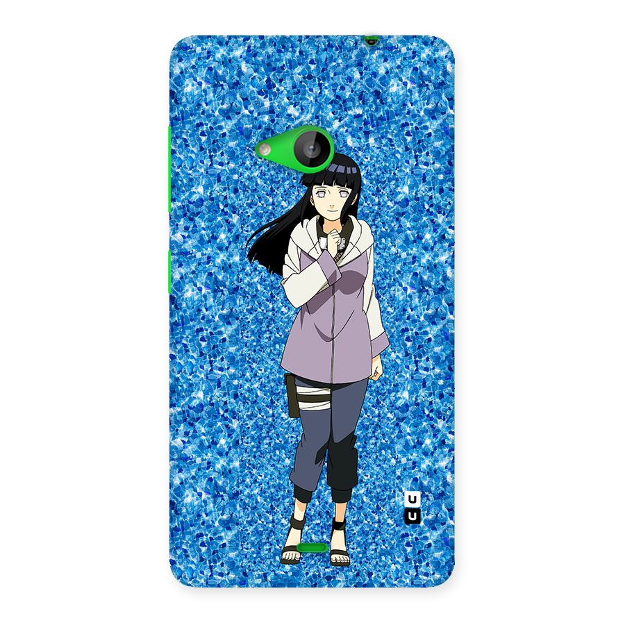 Cute Hinata hyuga Back Case for Lumia 535