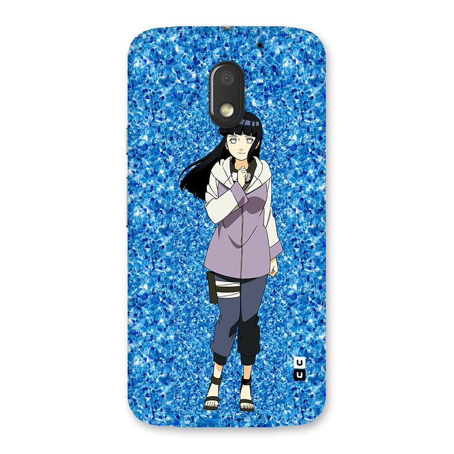 Cute Hinata hyuga Back Case for Moto E3 Power