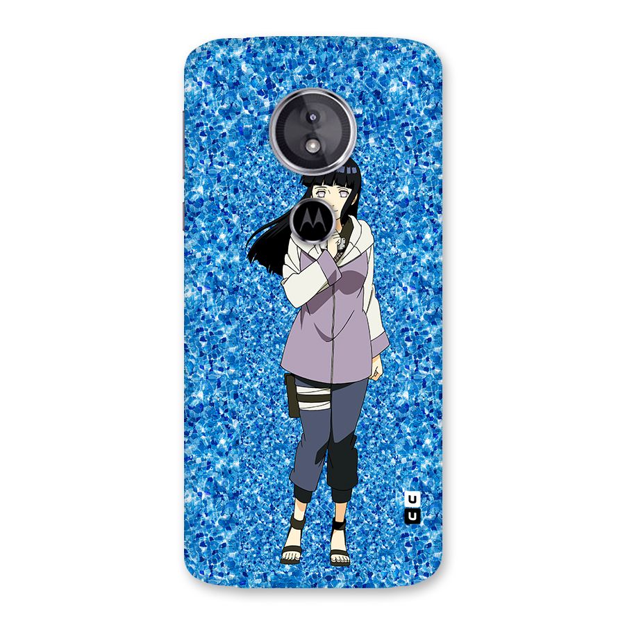 Cute Hinata hyuga Back Case for Moto E5