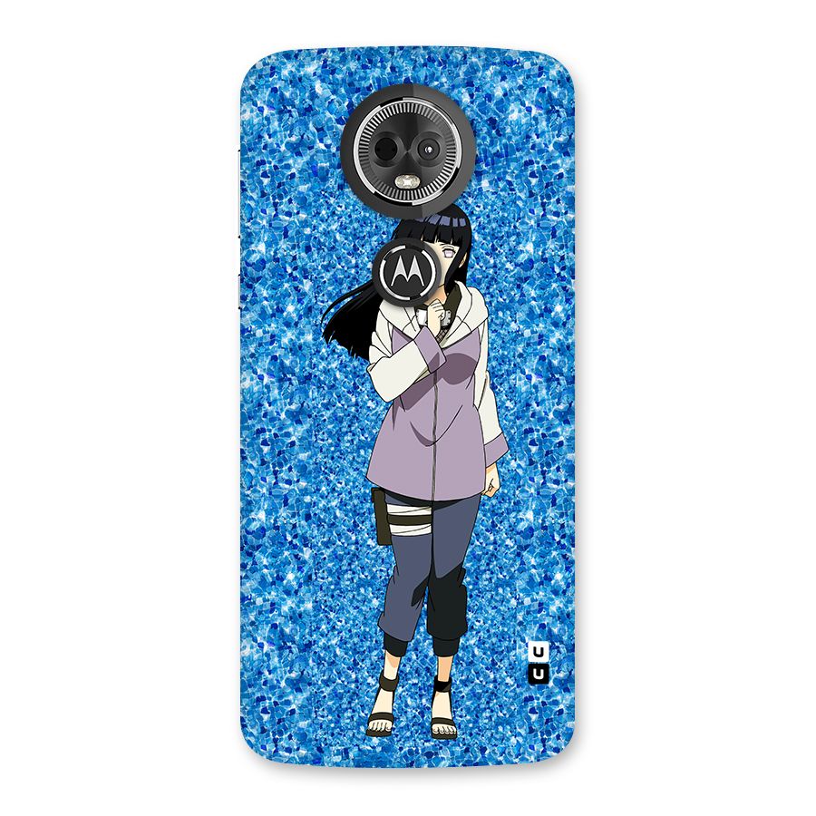 Cute Hinata hyuga Back Case for Moto E5 Plus