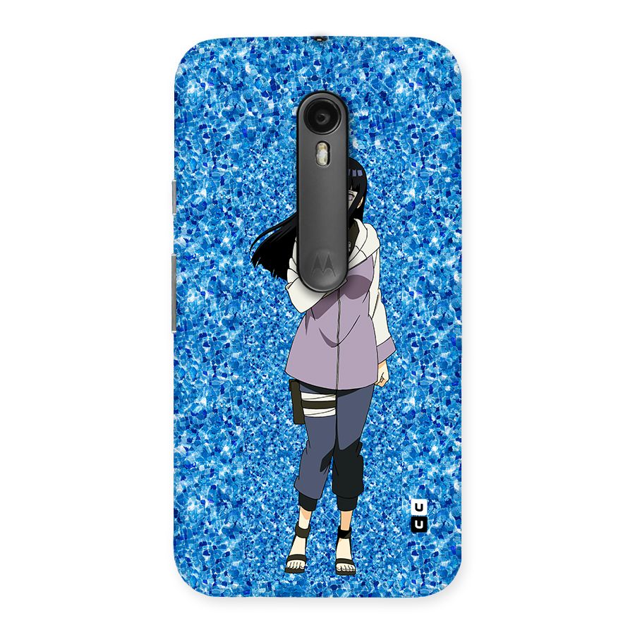 Cute Hinata hyuga Back Case for Moto G3