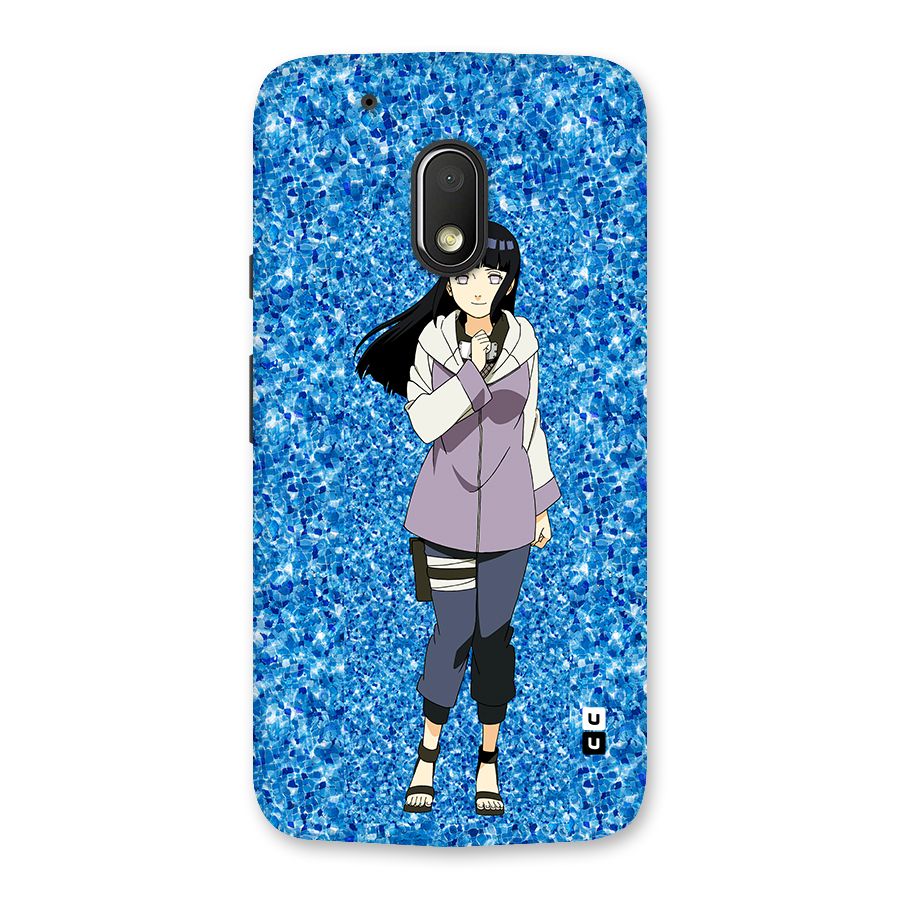 Cute Hinata hyuga Back Case for Moto G4 Play