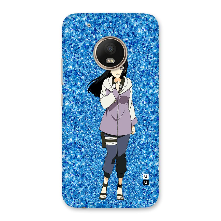 Cute Hinata hyuga Back Case for Moto G5 Plus
