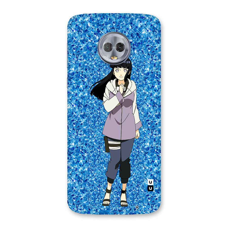 Cute Hinata hyuga Back Case for Moto G6 Plus
