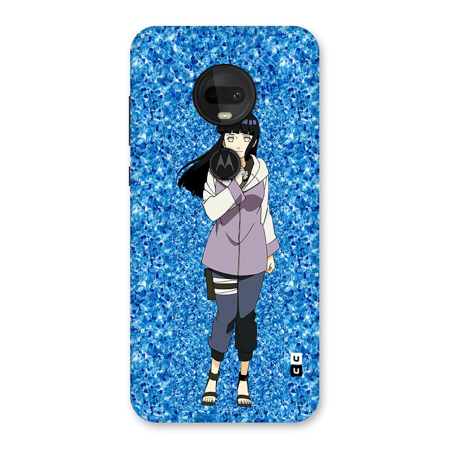 Cute Hinata hyuga Back Case for Moto G7