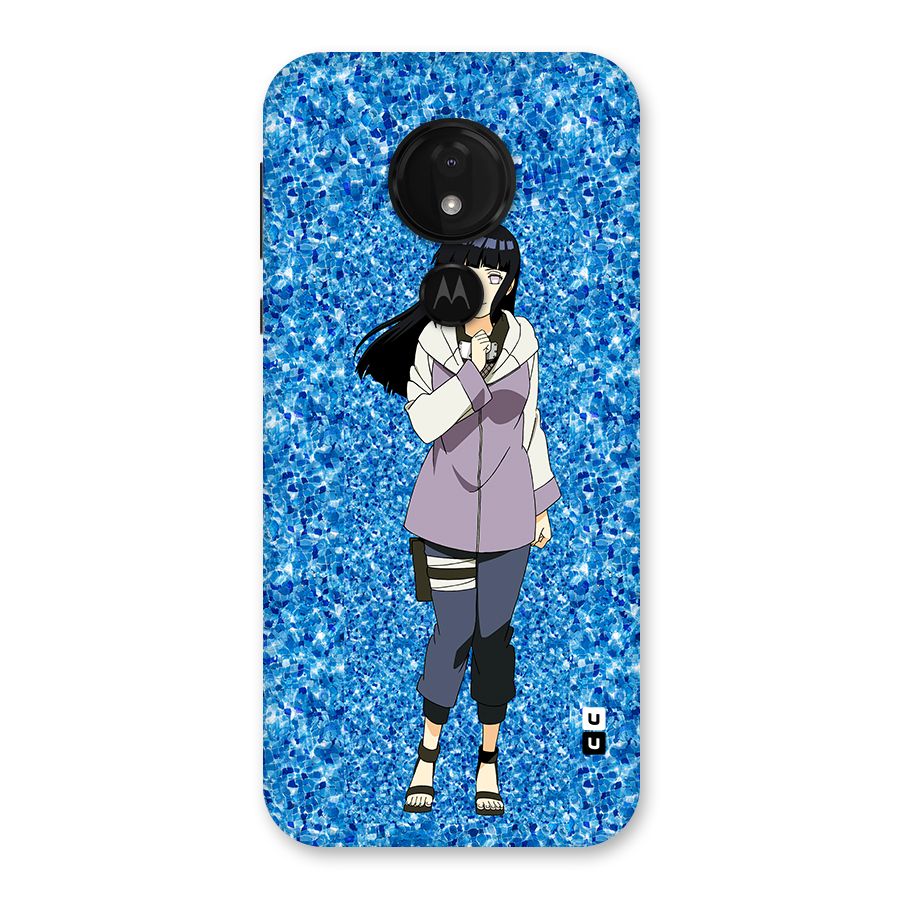 Cute Hinata hyuga Back Case for Moto G7 Power