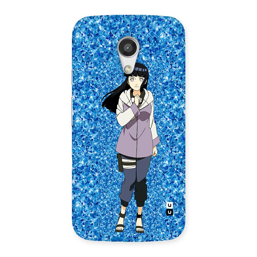 Cute Hinata hyuga Back Case for Moto G 2nd Gen