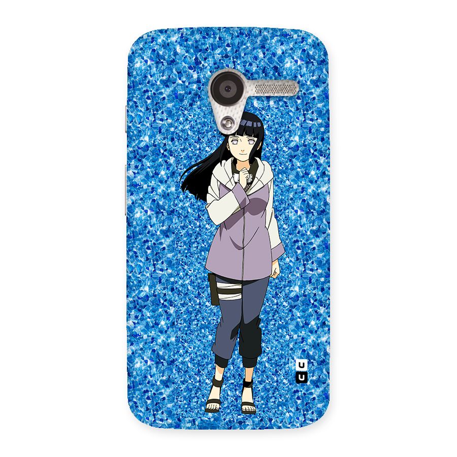 Cute Hinata hyuga Back Case for Moto X