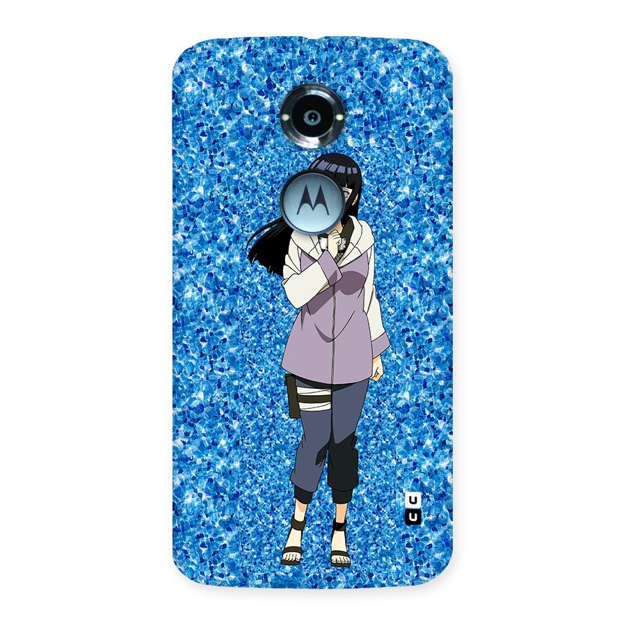 Cute Hinata hyuga Back Case for Moto X2