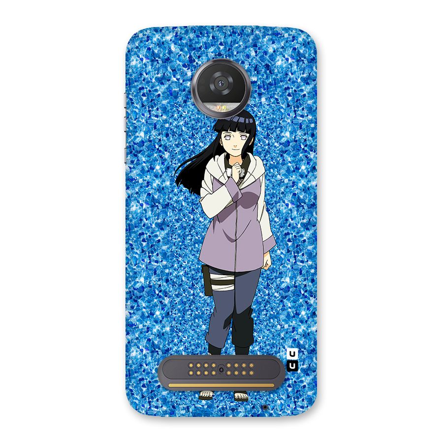 Cute Hinata hyuga Back Case for Moto Z2 Play