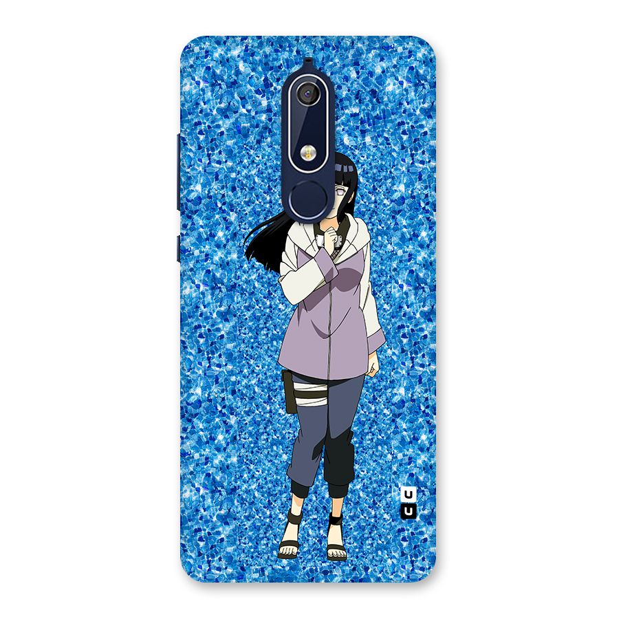 Cute Hinata hyuga Back Case for Nokia 5.1