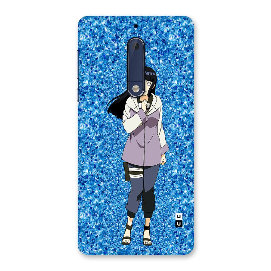 Cute Hinata hyuga Back Case for Nokia 5