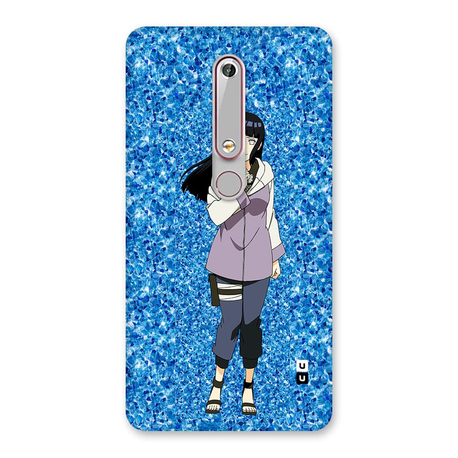 Cute Hinata hyuga Back Case for Nokia 6.1