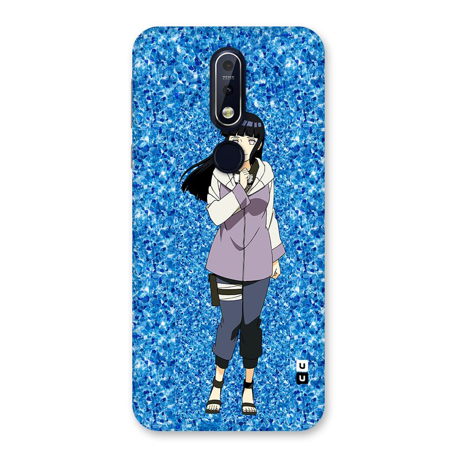 Cute Hinata hyuga Back Case for Nokia 7.1