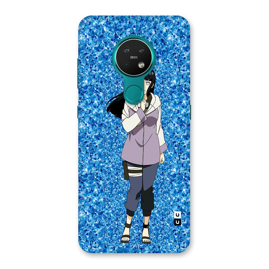 Cute Hinata hyuga Back Case for Nokia 7.2